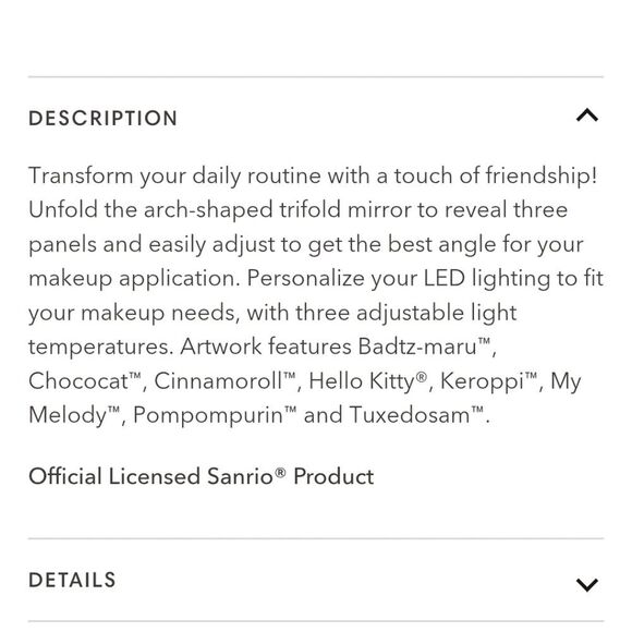 Impressions X Hello Kitty & Friends "Core" Arch Trifold - Picture 9 of 11